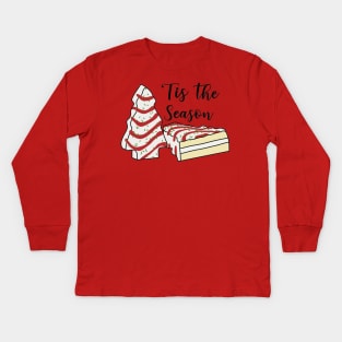 Christmas Tree Cakes Kids Long Sleeve T-Shirt